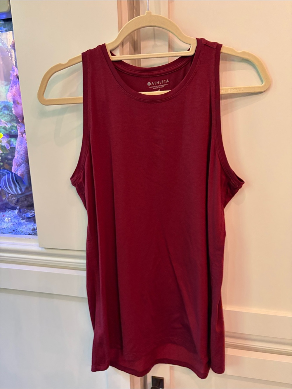 Athleta Deep Wine Performance Tank Top